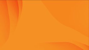 2D flat Animations loop 4K Warm tone and Orange color background abstract art with waves - Powered by Shutterstock - Get 15% off with code: PIKWIZARD15