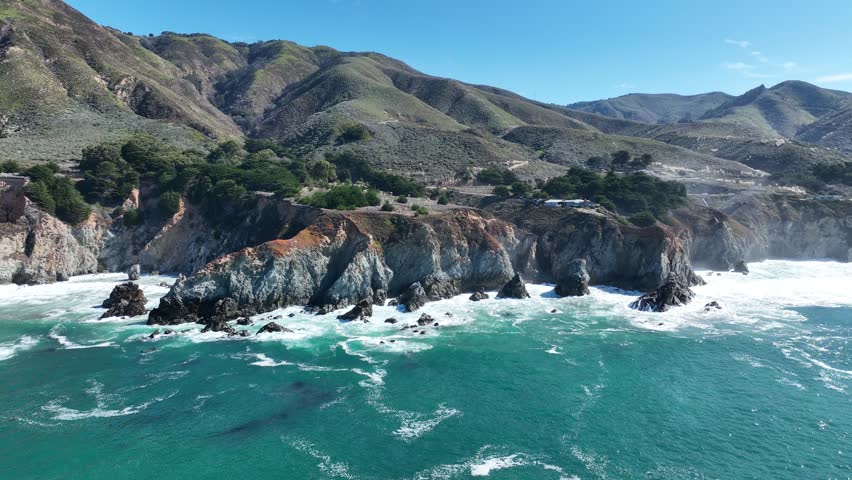 Coastal Rocks At Highway 1 California United States. Seascape Highway 1 California. Coast Beach City Seaside. Coast Outdoor City Beach Up Above. Coast Seaside Lifestyle Landmark. Highway 1 California.