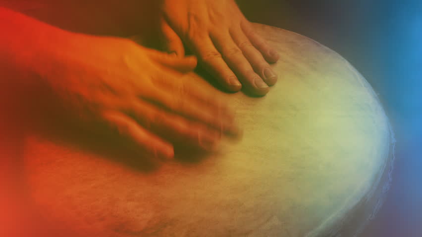 Drum Is Played At Concert Closeup | Shutterstock HD Video #1111760527