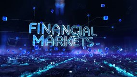 Financial Markets- businessman working with virtual reality at office. - Powered by Shutterstock - Get 15% off with code: PIKWIZARD15