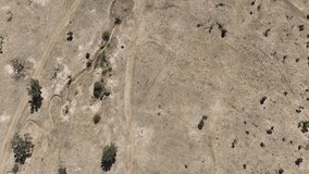 Drone View of Australian Desert 
