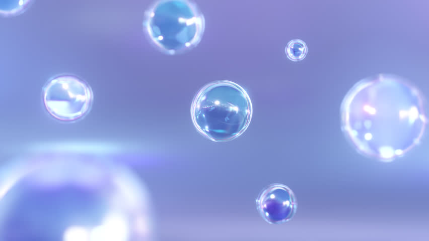 The ingredients of a Macro Shot merge to form a serum. A drop of beauty serum is mixed in. Animated fluid glob in a metaball's morph | Shutterstock HD Video #1111788161