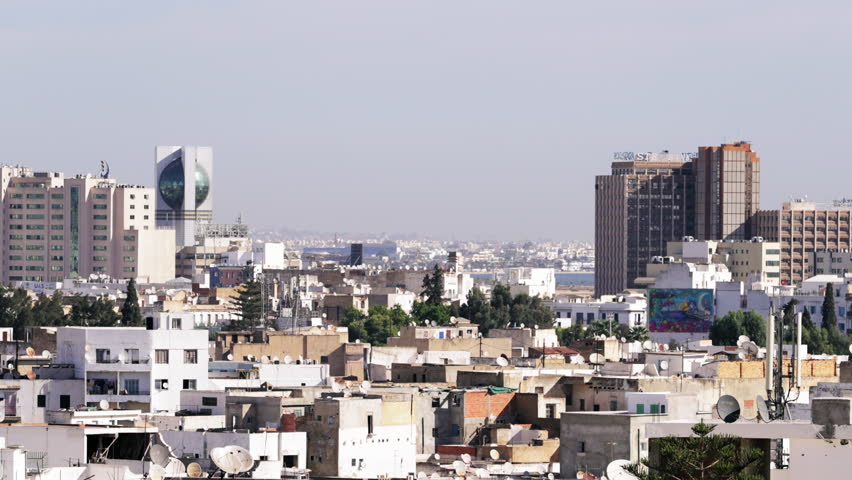 City View from Medina of Tunis, Tunisia | Shutterstock HD Video #1111797585