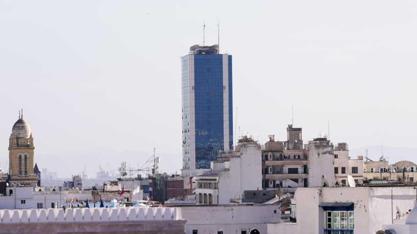 City View from Medina of Tunis, Tunisia | Shutterstock HD Video #1111797587