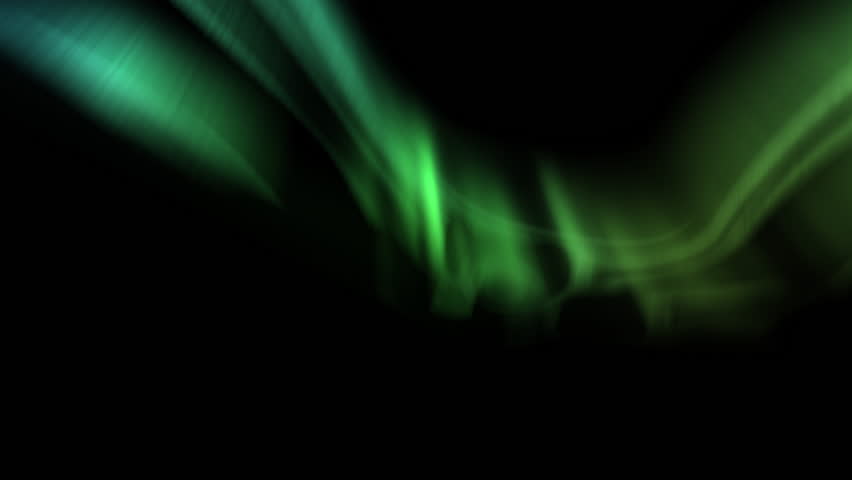 Aurora Loop Green Animation Background | Shutterstock HD Video #1111799817