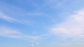 A calm, unobtrusive background with the sky and simple, cirrus clouds. Slowly moving clouds. - Powered by Shutterstock - Get 15% off with code: PIKWIZARD15