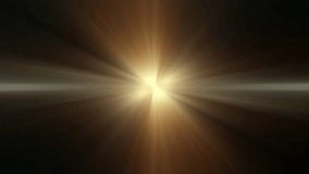 Abstract loop yellow gold  radial flicker shine flare light sparking with center flare light background. 4K 3D fractals seamless loop infinite complex glowing radial light streaks  - Powered by Shutterstock - Get 15% off with code: PIKWIZARD15