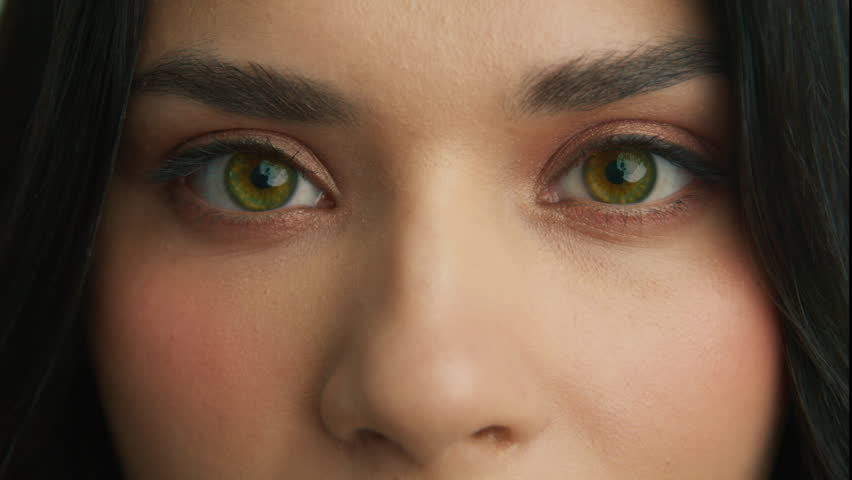 Zoom in collage of beautiful different people eyes. Diverse persons of different ages. Multi ethnic women and men close up collage. Woman and man looking at camera. Concept Equality, Race, Nationality Royalty-Free Stock Footage #1111809529