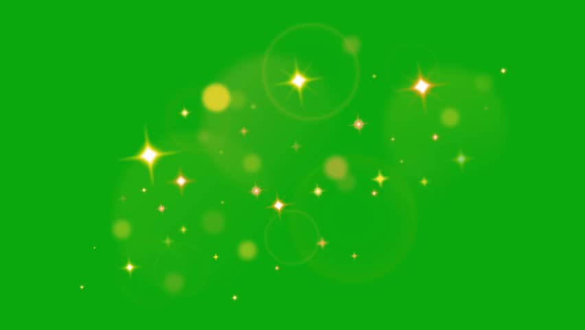 Gold sparkles high resolution green screen video 4k, 3D animation, ultra High definition, 4k video Royalty-Free Stock Footage #1111818879