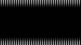 Abstract background with black stripes.Seamless loop video.Black pattern.