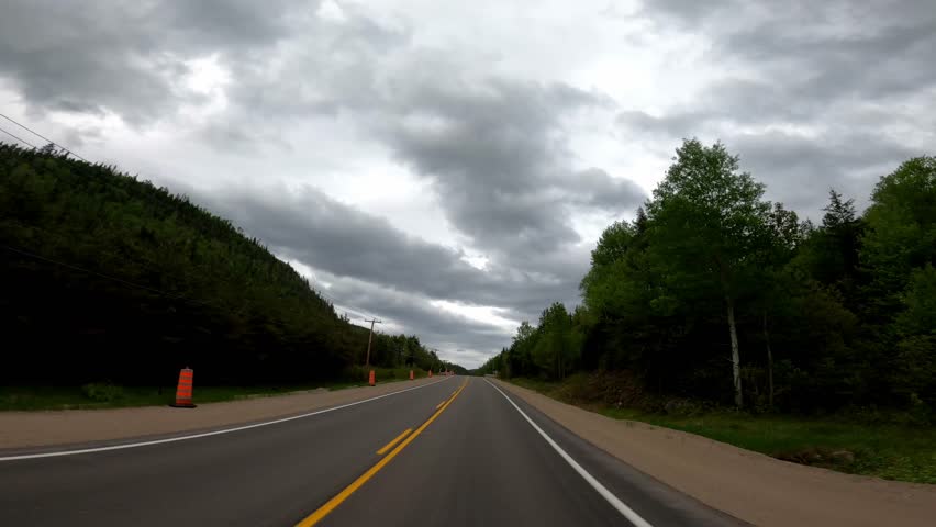 Quebec 129 Driving LAnse Saint Jean 2 Quebec QC