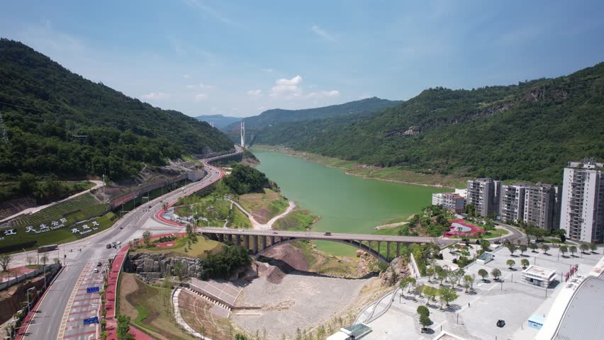 Chongqing Yunyang Wujiang River bridge