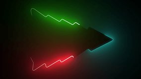 happy new years christmas tree neon background happy new year holidays celebration digital animation snowfall confetti falling decoration elements - Powered by Shutterstock - Get 15% off with code: PIKWIZARD15