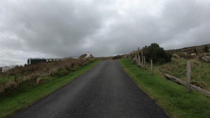 Driving to Bonny Glen by Portnoo, County Donegal, Ireland | Shutterstock HD Video #1111879965