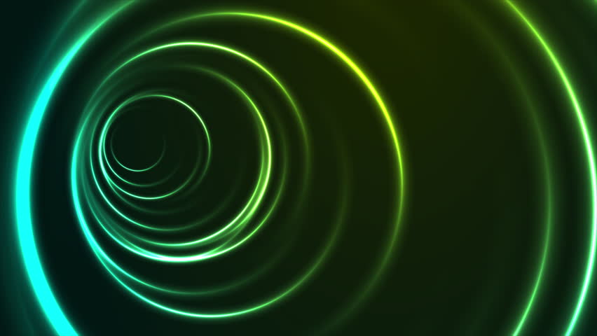 Bright blue green neon glowing shiny tunnel abstract background. Seamless looping futuristic motion design. Video animation Ultra HD 4K 3840x2160 | Shutterstock HD Video #1111887777