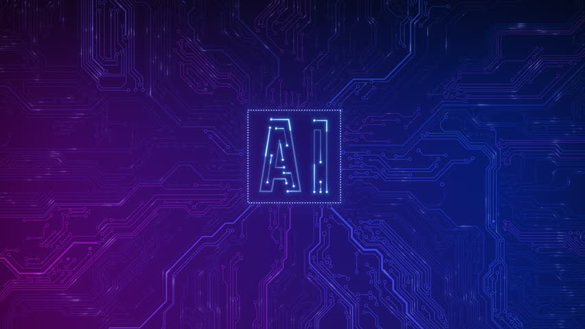 AI artificial intelligence and data mining. Chat deep learning. Computer chip technology. Futuristic cyber innovation automation and autonomous brain. Chat text generative AI. Neural network 3D | Shutterstock HD Video #1111902575