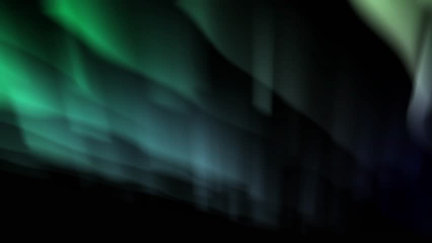 Aurora, very beautiful night view, 3d animation | Shutterstock HD Video #1111903227