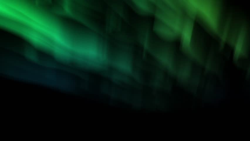 Aurora, very beautiful night view, 3d animation | Shutterstock HD Video #1111903229
