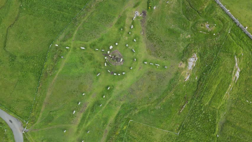 Calanish Stones, Isle of Lewis, Scotland, 4K, 60fps