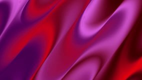Pink And Red color trendy wave Abstract animation. Liquid background 4k video 