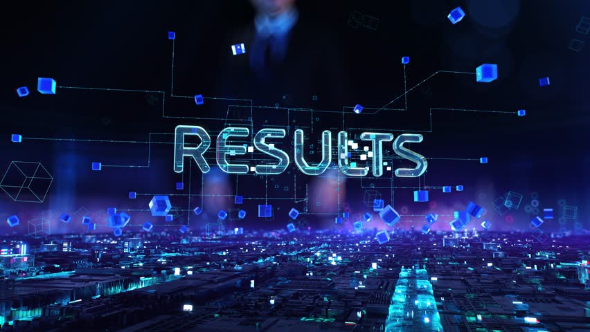 Results- businessman working with virtual reality at office. | Shutterstock HD Video #1111914627