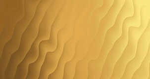 

4K Golden color luxury glittering moving seamless loopable gradient background. Glamorous shining liquid like premium footage in 4096x2160. Awards party invitation elegant gold motion graphic in UHD