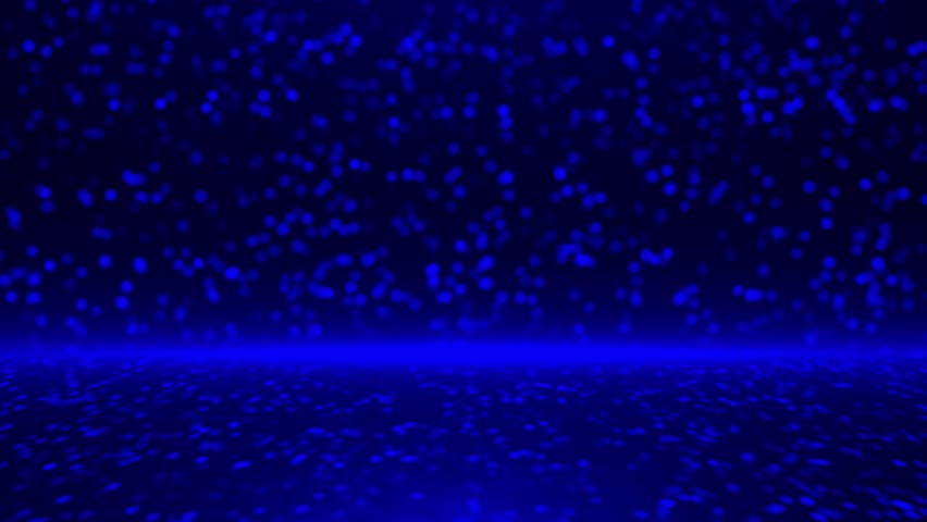 Animated 3d Beautiful Blue glitter particles falling and flickering particles over black background, simple particles background	 | Shutterstock HD Video #1111923003