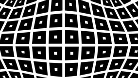 Kaleidoscope with black and white patterns.Abstract background.. Seamless loop video. Wallpaper 4k.