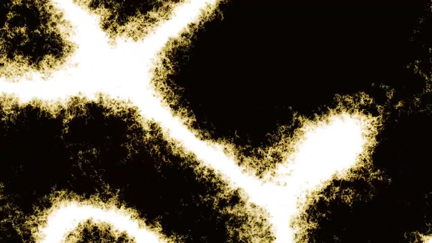 dark blak and yellow fiery motion background