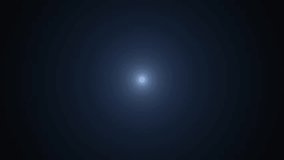 Space background with particle movement, portal, speedlight background