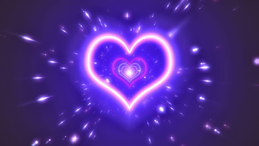 
Blue Glittering Neon Lights Heart Tunnel | Shutterstock HD Video #1111934011