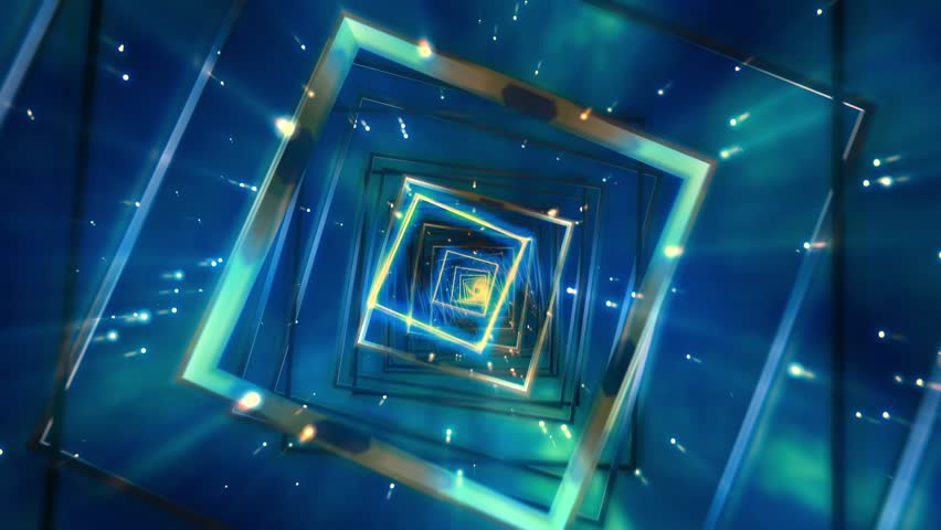 
Colorful Glowing Square Shape Tunnel Animation | Shutterstock HD Video #1111934013