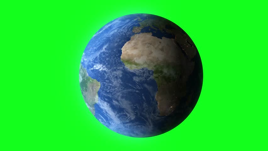 Earth planet green screen 4k hd video | Shutterstock HD Video #1111934139