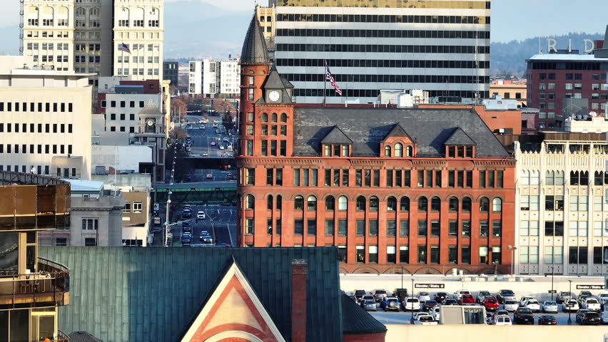 spokane downtown washington city views