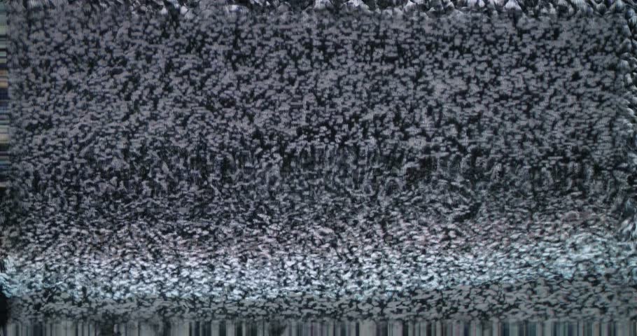 Video error. Abstract noise of analog television. Digital glitch. Damage to the video signal with pixel noise and noise. Black and white grey background. Retro tv. | Shutterstock HD Video #1111951039