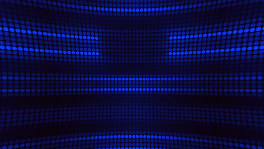 Blue dots led screen graphic abstract modern bright neon lights floodlight lights flashing wall modern art design element twist intro off amazing computer graphics 4k neon  lines dot glowing Royalty-Free Stock Footage #1111959779