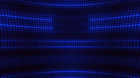 Blue dots led screen graphic abstract modern bright neon lights floodlight lights flashing wall modern art design element twist intro off amazing computer graphics 4k neon  lines dot glowing - Powered by Shutterstock - Get 15% off with code: PIKWIZARD15