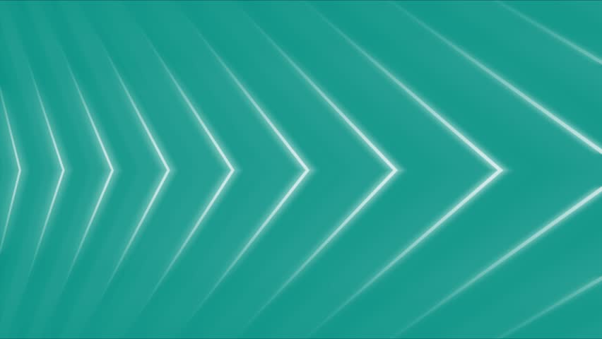 Teal turquoise aqua arrows sign neon structures. Hi-tech neon sci-fi tunel. Trendy neon glow light form pattern tunnel. Fly through technology cyberspace. 3d looped seamless 4k backdrop | Shutterstock HD Video #1111960517