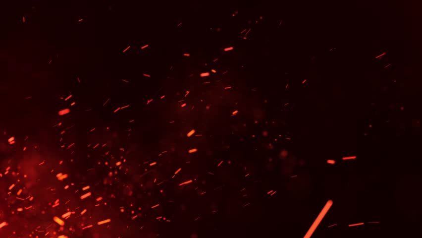 Fire Particle Background. Fire Particles Sparks Background. Flying Fire Particle Background | Shutterstock HD Video #1111964145