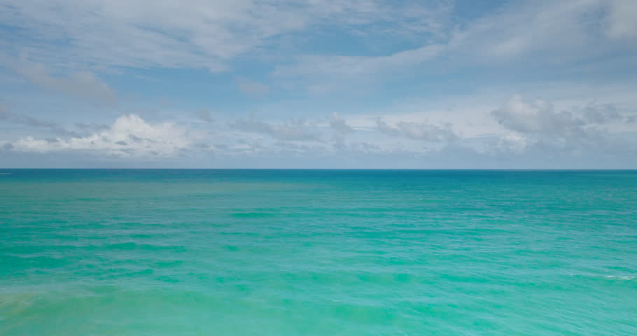 Professional video 4K DCI 4096x2160p. aerial view sea horizon as far as the eye can see One part sky, one part sea. High quality video Prores422 | Shutterstock HD Video #1111966577