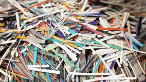 Pile of shredded paper. Document shredding, identity theft and fraud concept - Powered by Shutterstock - Get 15% off with code: PIKWIZARD15
