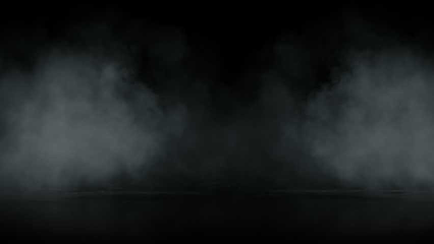 Super Slow Motion Shot of Atmospheric Smoke Slowly Floating on Black Background at 1000fps. | Shutterstock HD Video #1111972351