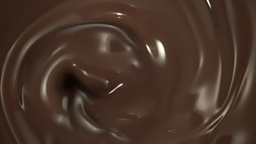 Super Slow Motion Shot of Swirling Melted Chocolate at 1000fps. | Shutterstock HD Video #1111972369