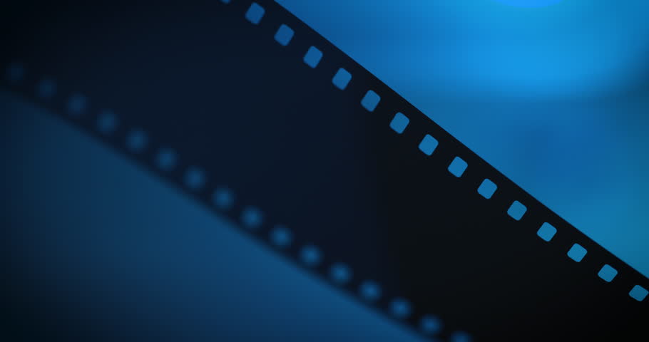 35mm film negative silhouette on coloured background | Shutterstock HD Video #1111988295