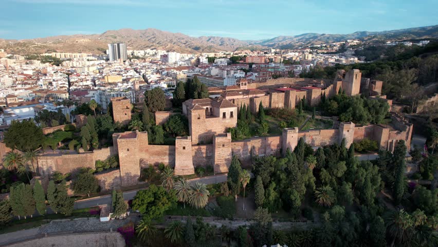 Malaga Castillo de Gibralfaro Spain