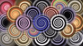 kaleidoscope mandala abstract background of trippy art psychedelic trance to open third eye with visuals energy chakra futuristic audiovisual vj seamless loop