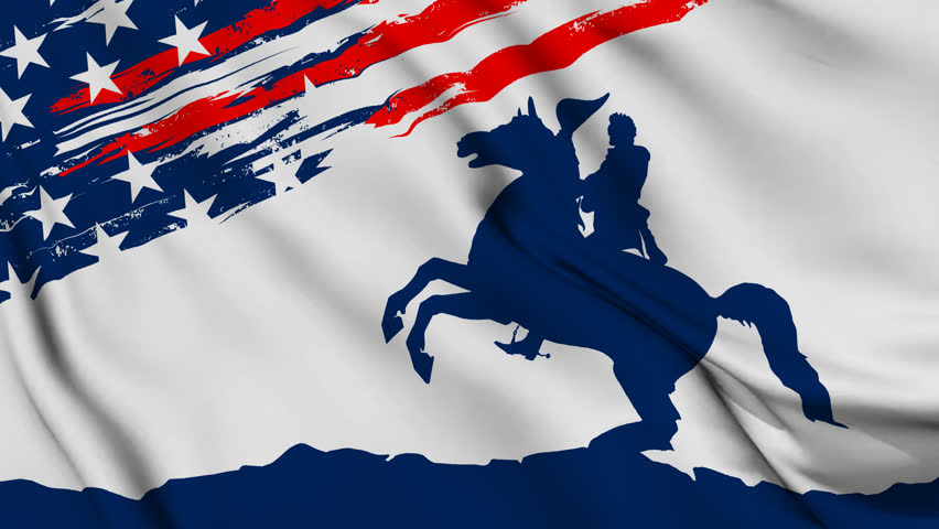 Animation of Battle of New Orleans . Battle of New Orleans creative for social media post, banner design.