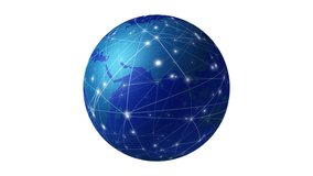 International breaking news rotating globe on white background global news channel display template for current affairs, world affairs, and headline news - Powered by Shutterstock - Get 15% off with code: PIKWIZARD15