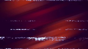 Animation of new collection text in red and white with interference over red mist on black. Retail, sale, fashion, online shopping, digital interface and communication digitally generated video.