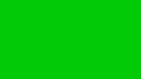The Word Violence Bleeding on a Green Screen stock video